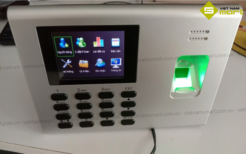 Giao diện model RJ1200 tiếng Việt dễ hiểu