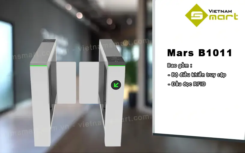 giới thiệu về cổng swing barrier Mars B1011