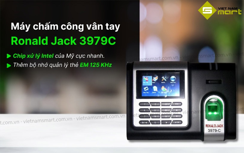 Giới thiệu máy chấm công Ronald Jack 3979C