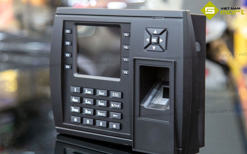 Mẫu máy chấm công bằng dấu vân tay Mita-8683