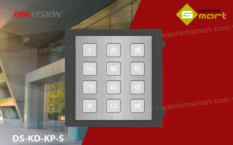 Giới thiệu về Bàn phím liên lạc video Hikvision DS-KD-KP/S
