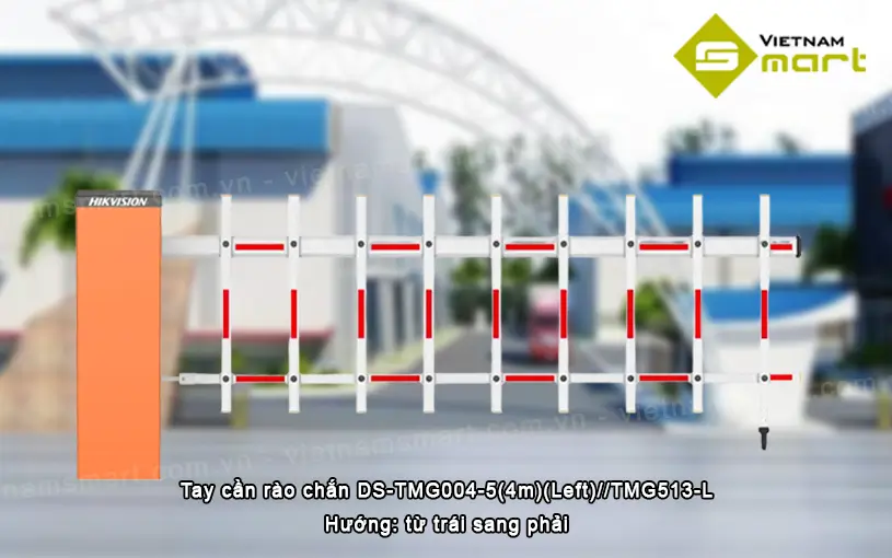 Giới thiệu về Tay cần rào chắn Barrier DS-TMG004-5(4m)(Left)/TMG513-L