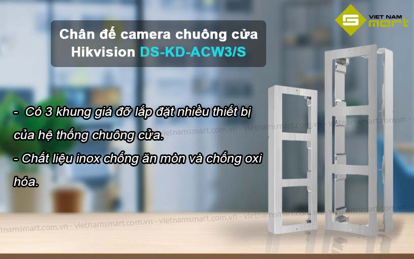 Giới thiệu về chân đế Camera chuông cửa DS-KD-ACW3/S