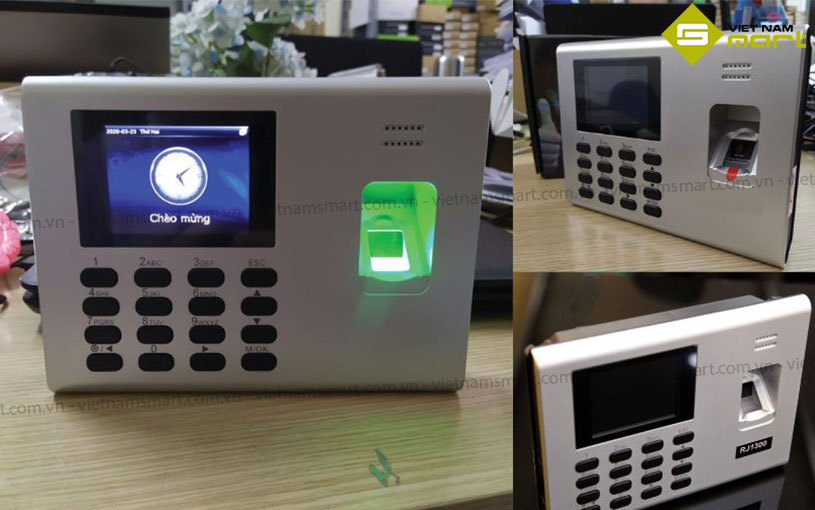 Máy chấm công vân tay Ronald Jack RJ1300 Một số hình ảnh chi tiết của máy chấm công Ronald Jack RJ1300