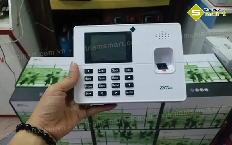 Giới thiệu về máy chấm công vân tay ZKTeco K60