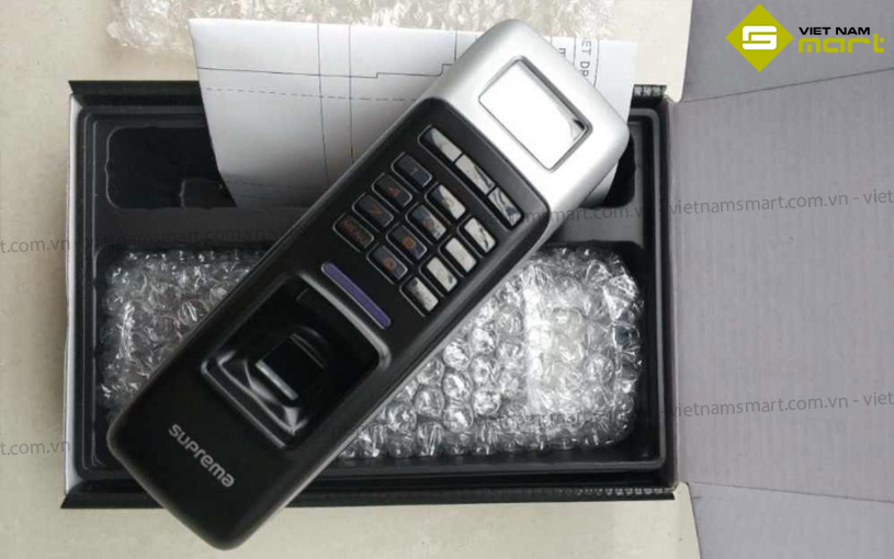 Mở hộp máy chấm công Suprema BioLite Net