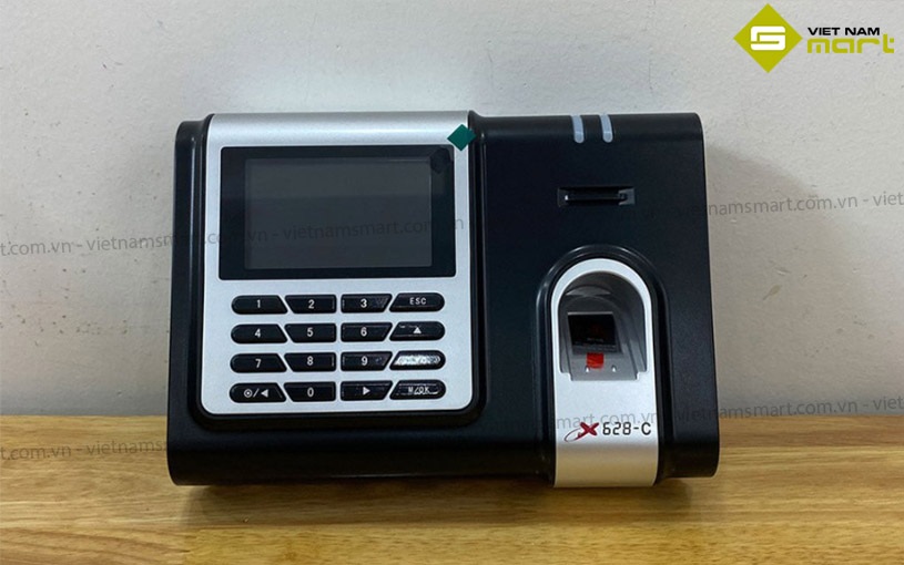 Máy chấm công vân tay Ronald Jack X628C-ID Thiết bị chấm công vân tay X628C-ID nhỏ gọn