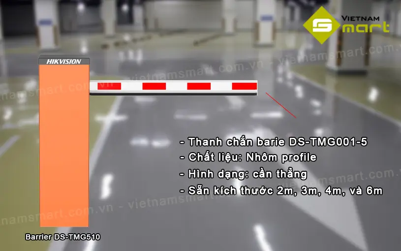 Tay cầm Barrier Hikvision DS-TMG001-5/TMG510