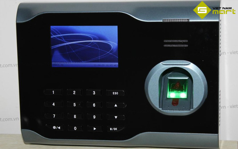 Máy chấm công vân tay Ronald Jack U160C Thiết kế máy chấm công văn phòng U160 RJ nhỏ gọn