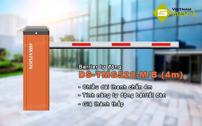 Tính năng nổi bật của Barrier Tự Động Hikvision DS-TMG520-M/B 4m