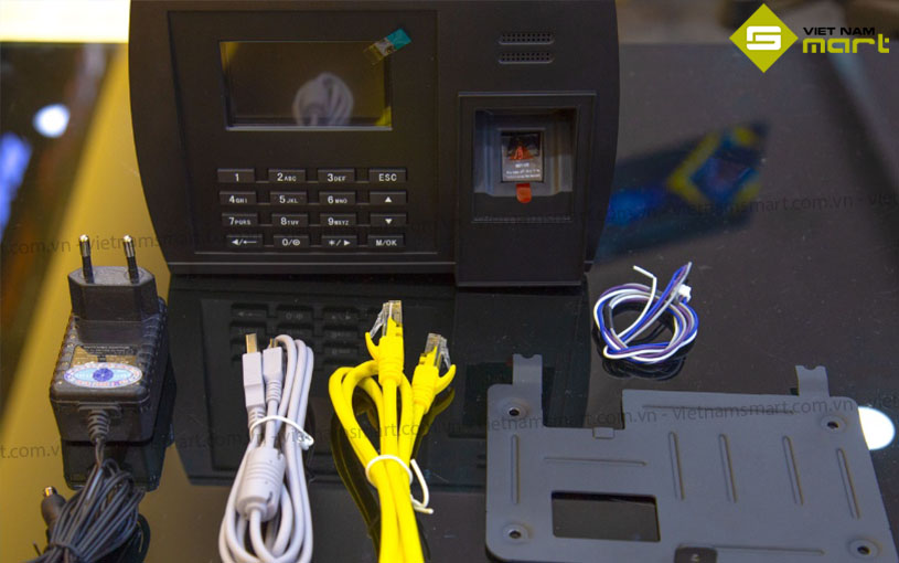 Máy chấm công Ronald Jack 5000T-C Wifi Trọn bộ máy chấm công dấu vân tay Ronald Jack 5000T-C