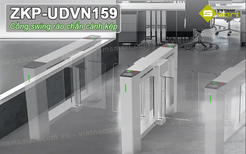 Giới thiệu về cổng swing barrier ZKTeco ZKP-UDVN159Giới thiệu về cổng swing barrier ZKTeco ZKP-UDVN159