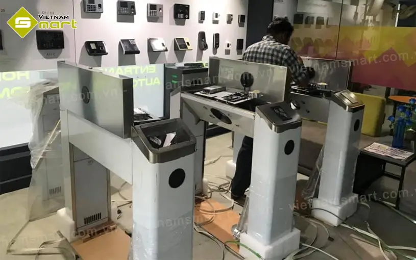 Cổng xoay 3 càng ZKTeco RS318-TS3 ZKTeco TS2000 Pro