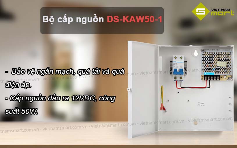 Ưu điểm của Bộ cấp nguồn DS-KAW50-1