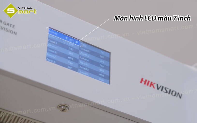 Cổng dò kim loại Hikvision ISD-SMG1118L Các tính năng nổi bật của cửa dò kim loại ISD-SMG1118L