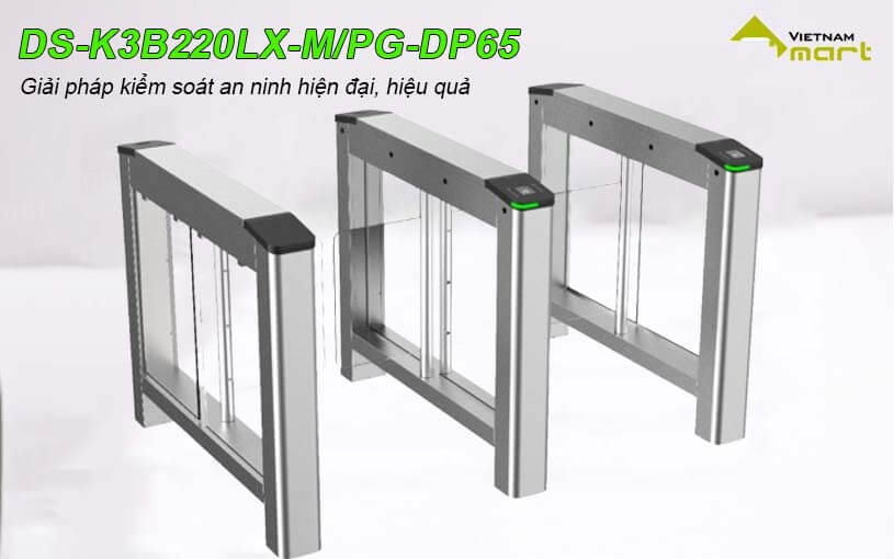 Đôi nét về cổng swing barrier DS-K3B220LX-M/Pg-Dp65