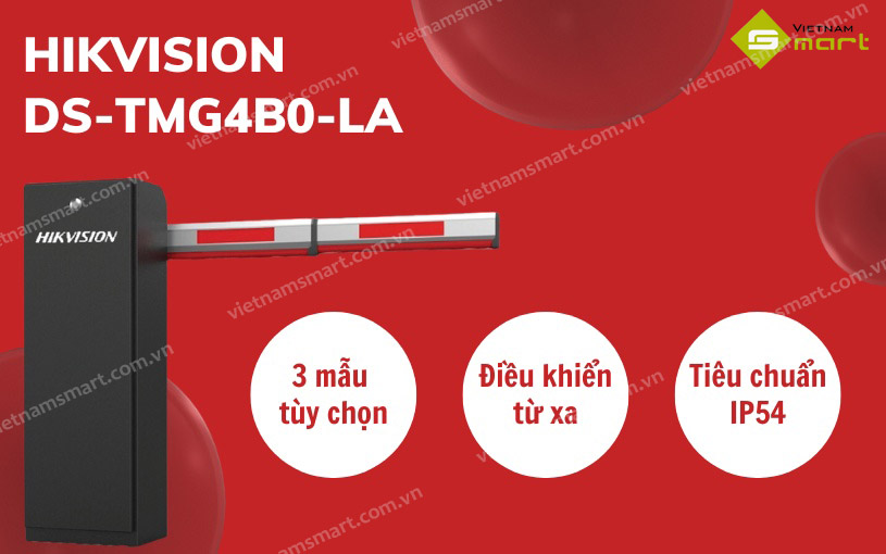 Barrier tự động Hikvision DS-TMG4B0-LA Giới thiệu về barrier tự động Hikvision DS-TMG4B0-LA