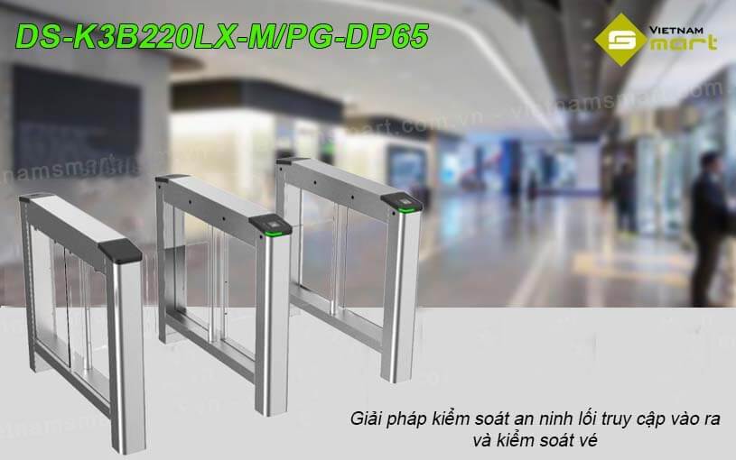 Ứng dụng thực tế cổng Hikvision DS-K3B220LX-M/Pg-Dp65 