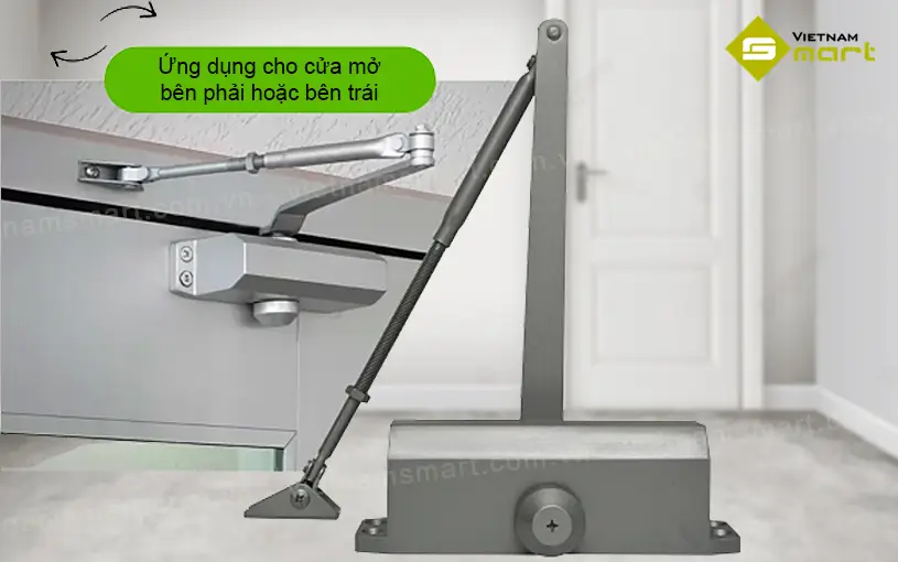 Tay co cửa ZKTeco DC6085 Ảnh thực tế tay co giữ cửa DC6085