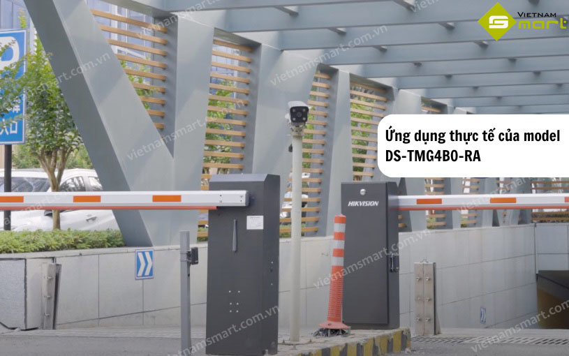 Ứng dụng thực tế của barrier tự động Hikvision DS-TMG4B0-RA