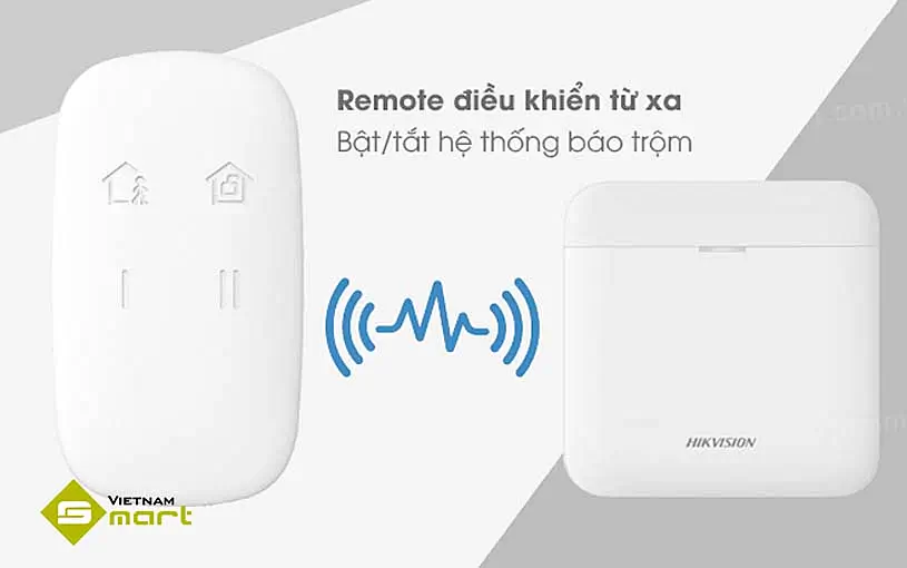 Giới thiệu bộ điều khiển từ xa không dây Hikvision DS-PKF1-WB