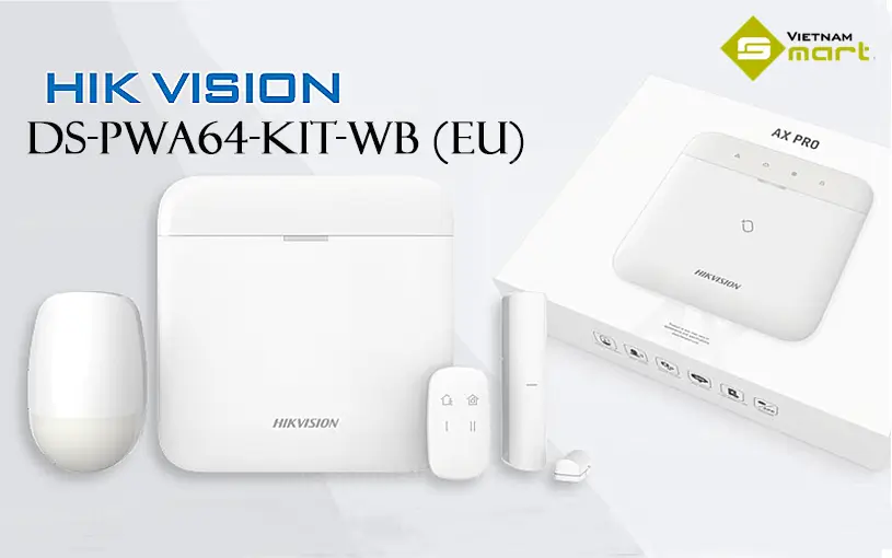 Tổng quan bộ KIT báo động Hikvision DS-PWA64-Kit-WB (EU)