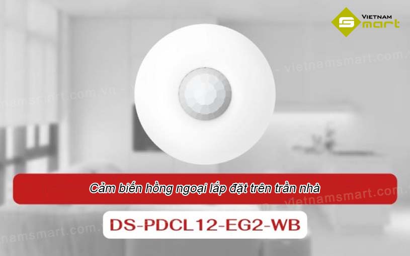 Giới thiệu về Cảm biến hồng ngoại không dây Hikvision DS-PDCL12-EG2-WB