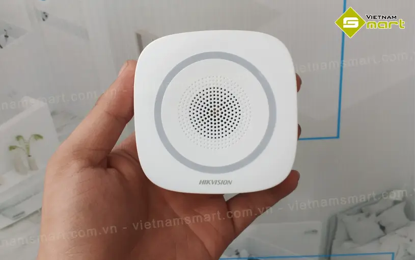 Loa báo động không dây Hikvision DS-PS1-I-WB Hikvision DS-PS1-I-WB