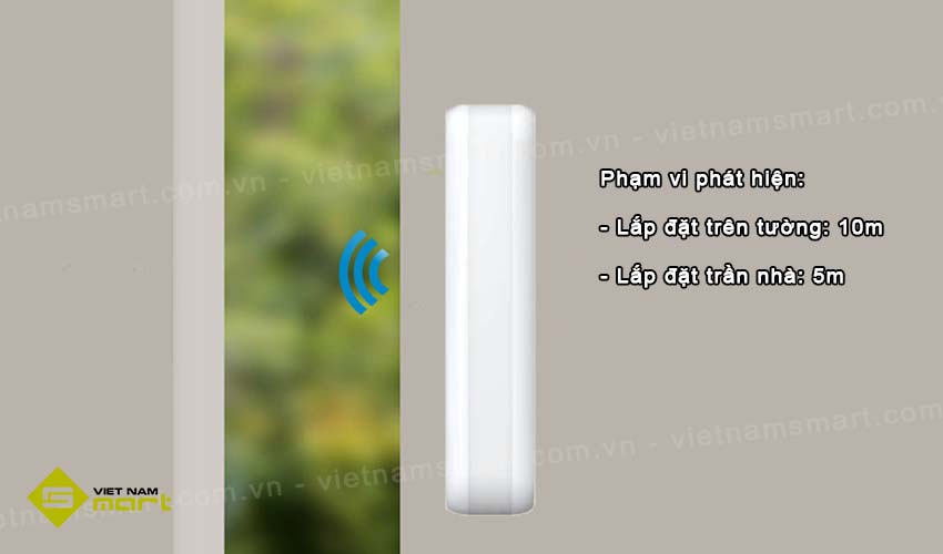 Tính năng chính của Cảm biến chuyển động không dây DS-PDCL12-EG2-WB