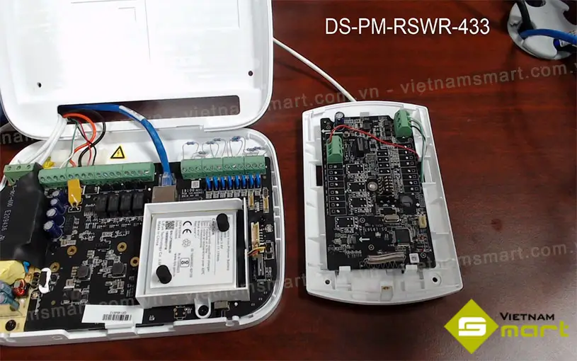 Ảnh kiểm tra bộ thu không dây RS-485 DS-PM-RSWR433