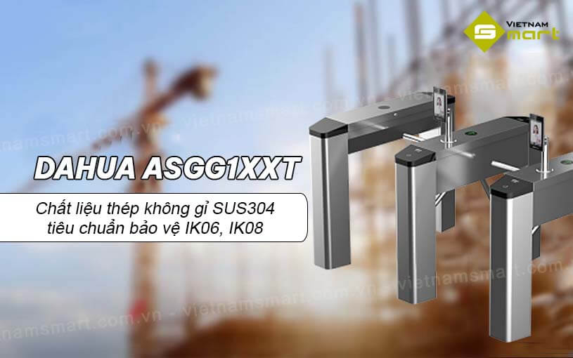Cổng xoay 3 càng Dahua ASGG1XXT Cổng xoay tripod ASGG1-XXT hoạt động ổn định, độ bền cao