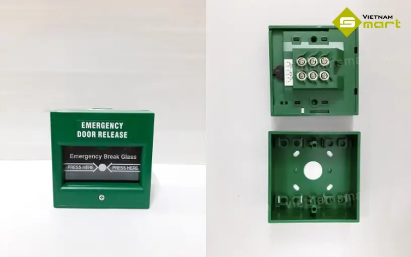 Ảnh thực tế của nút nhấn exit khẩn cấp EG-885-G