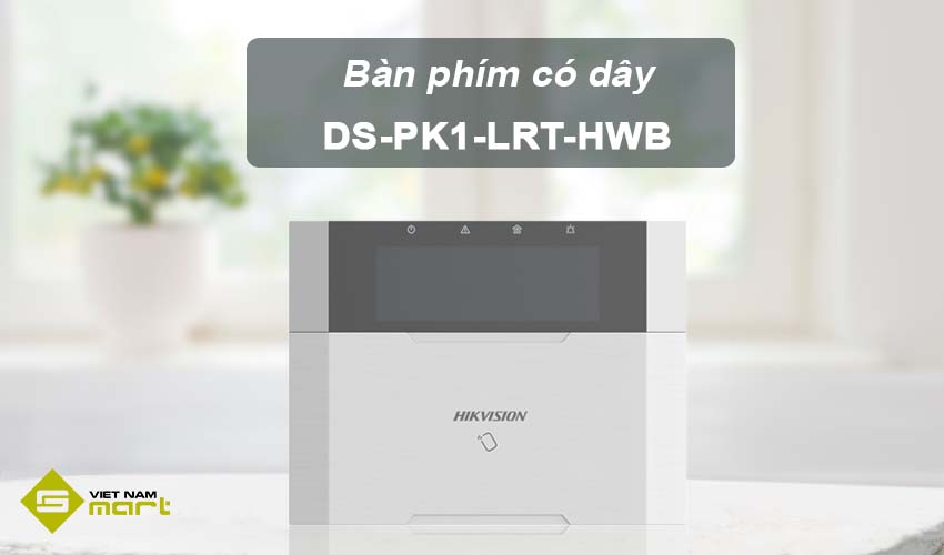 Giới thiệu về Bàn phím LCD có dây Hikvision DS-PK1-LRT-HWB