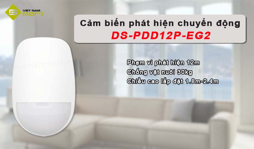 Giới thiệu về Cảm biến hồng ngoại Hikvision DS-PDD12P-EG2