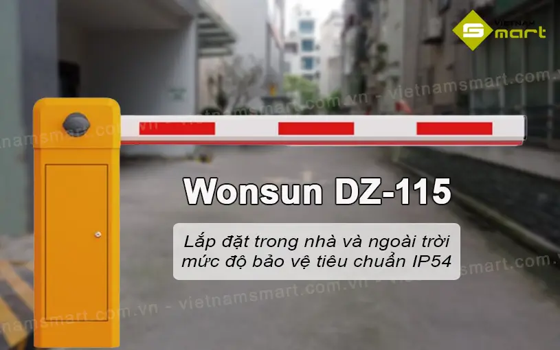 Giới thiệu về barrier tự động Wonsun DZ-115