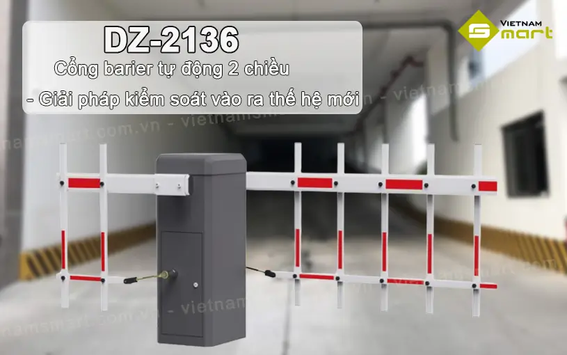 Giới thiệu barrier tự động 2 chiều Wonsun DZ-2136
