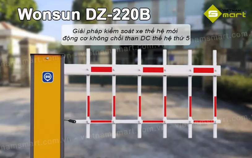 Giới thiệu barrier tự động hàng rào Wonsun DZ-220B
