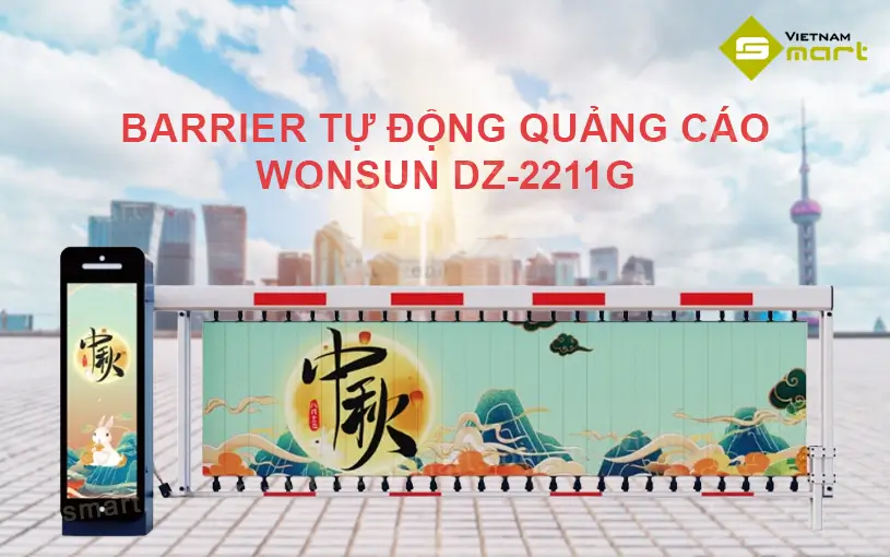 Barrier quảng cáo Wonsun DZ-2211G Giới thiệu barrier quảng cáo Wonsun DZ-2211G