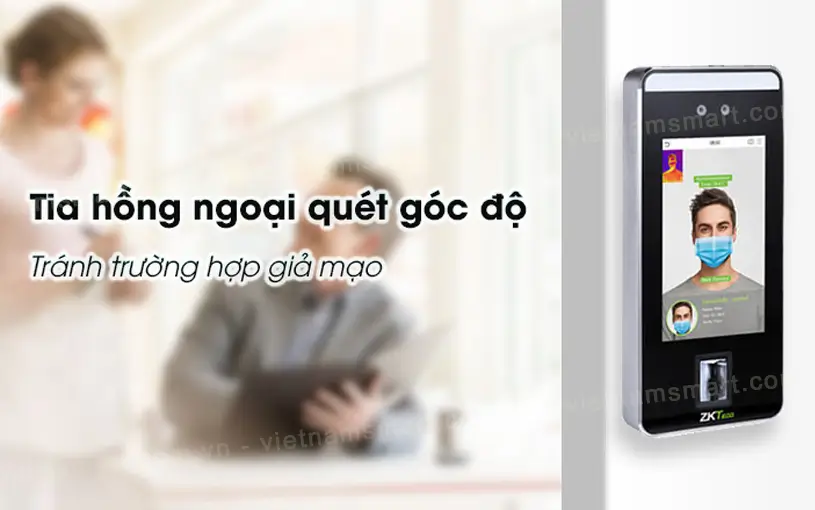 Máy chấm công khuôn mặt ZKTeco ZKP-UR-X115N (ID) ZKTeco ZKP-UR-X115N (ID)