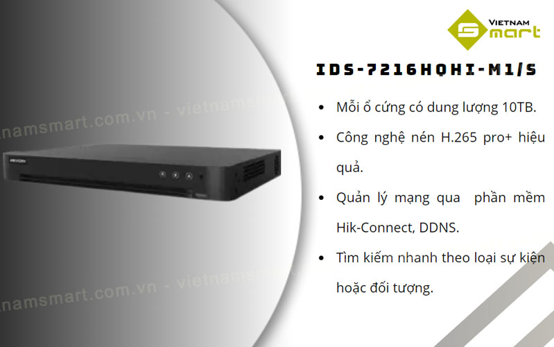 Đầu ghi hình Hikvision iDS-7208HQHI-M2/S
