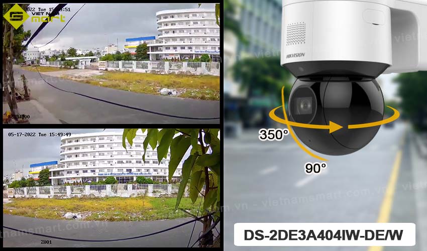 Camera IP speed dome Hikvison DS-2DE3A404IW-DE/W Camera IP Speed Dome Hikvison DS-2DE3A404IW-DE/W