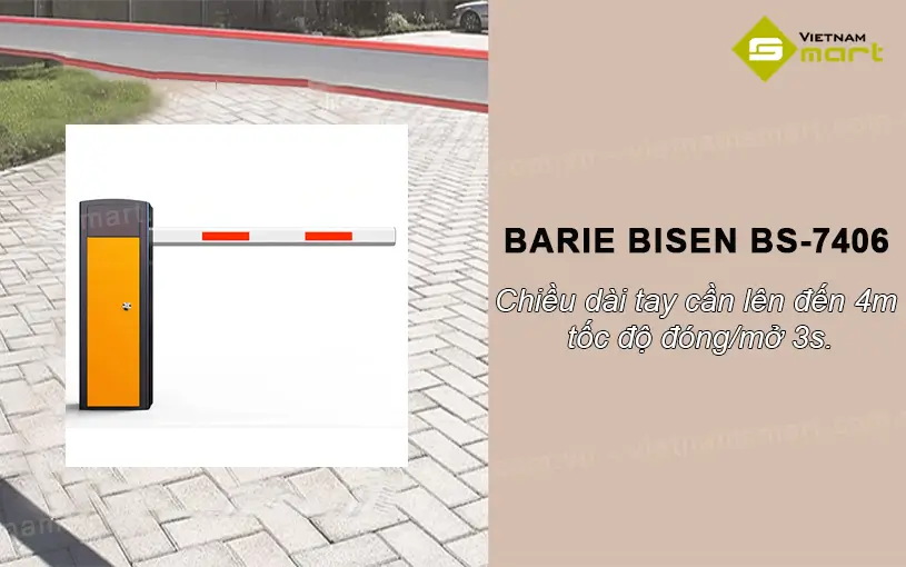 Giới thiệu barrier tự động Bisen BS-7406