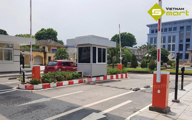 Lắp đặt Barrier tự động tại Nha Trang giá tốt trọn gói | VietnamSmart Barrier tự động ngoài trời giúp tránh va chạm giữa các xe
