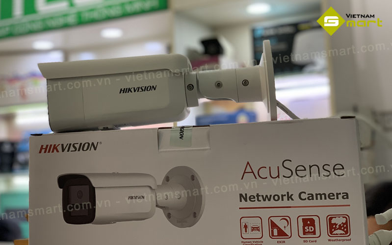 Camera IP hồng ngoại Hikvision DS-2CD2T23G2-4I Bộ camera IP Acusense Hikvision DS-2CD2T23G2-4I