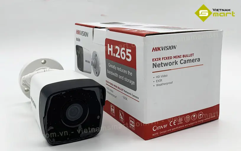 Giới thiệu về camera IP hồng ngoại Hikvision DS-2CD1023G0E-ID