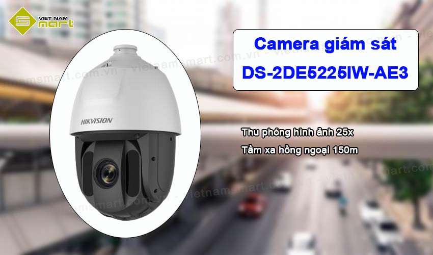 Camera IP Speed Dome Hikvision DS-2DE5225IW-AE3