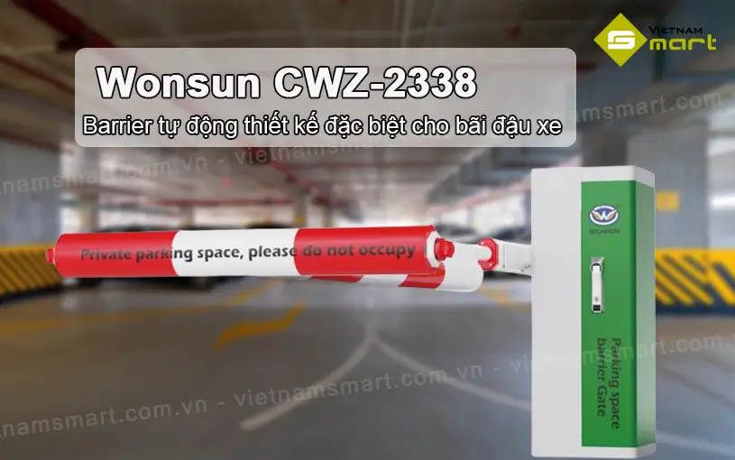 Giới thiệu về barrier tự động Wonsun CWZ-2338