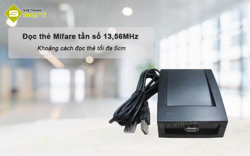 Đầu đọc thẻ Mifare ZKTeco CR10M Đầu đọc thẻ Mifare CR10M