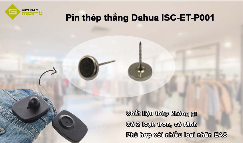 Đinh ghim tem từ cứng chống trộm Dahua ISC-ET-P001