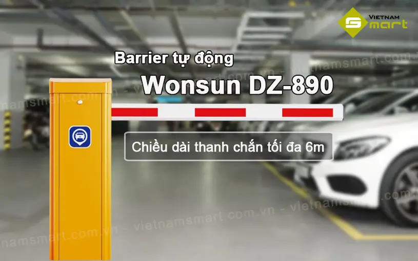 Giới thiệu về barrier tự động Wonsun DZ-890